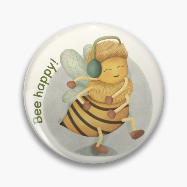 Item preview, Bee happy! designed and sold by AnnikaisDrawing.
