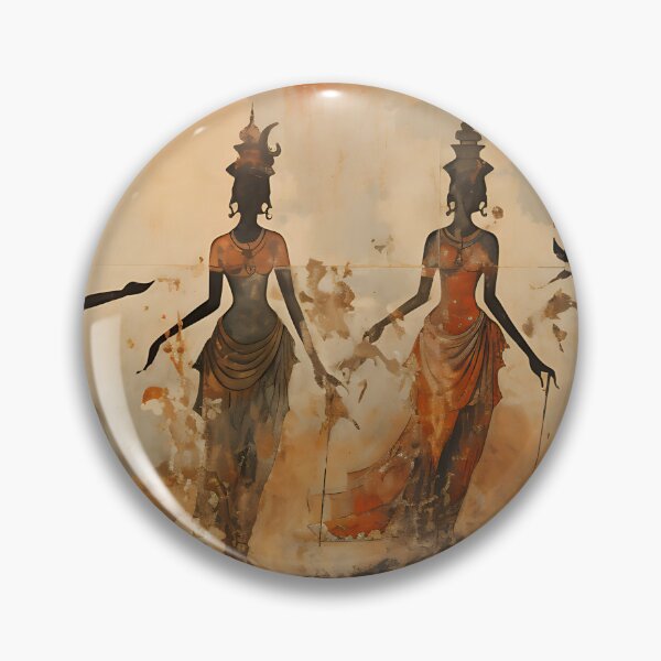 Item preview, Ancient Khmer - Apsaras Dancers designed and sold by KootenayDesigns.