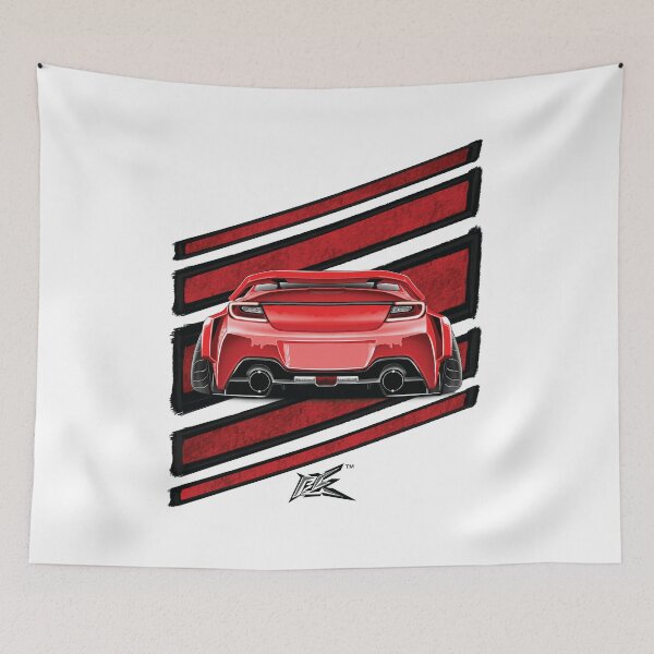 Item preview, toyota gr86 brz red designed and sold by NaquashM.