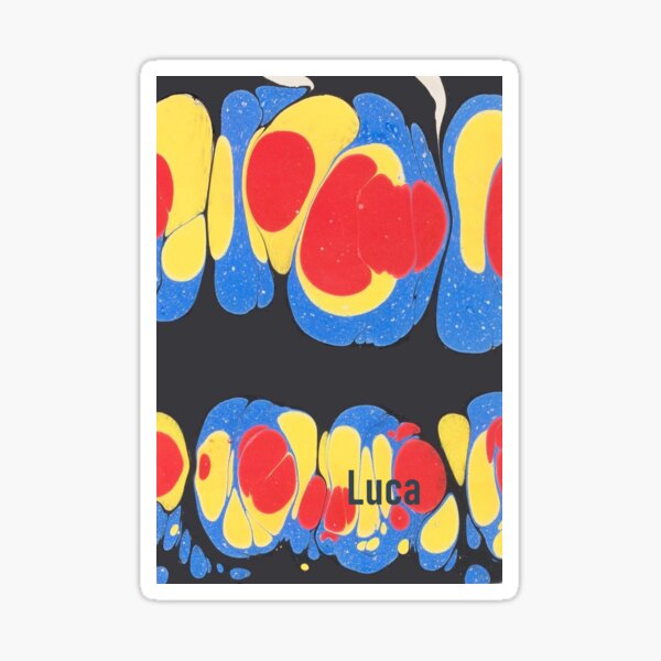 Item preview, Luca Marbling by Josef Halfer designed and sold by AMRansom.