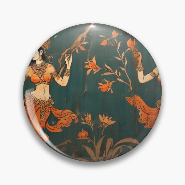 Item preview, Ancient Khmer - Apsaras Dancers designed and sold by KootenayDesigns.