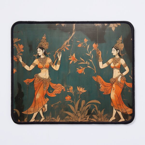 Item preview, Ancient Khmer - Apsaras Dancers designed and sold by KootenayDesigns.