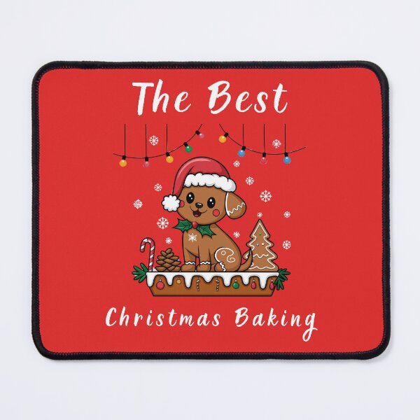 Item preview, The Best Christmas Baking Gingerbread, dog designed and sold by FunnyShop4you.