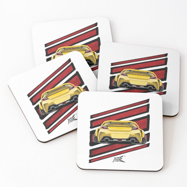 Item preview, toyota gr86 brz yellow  designed and sold by NaquashM.