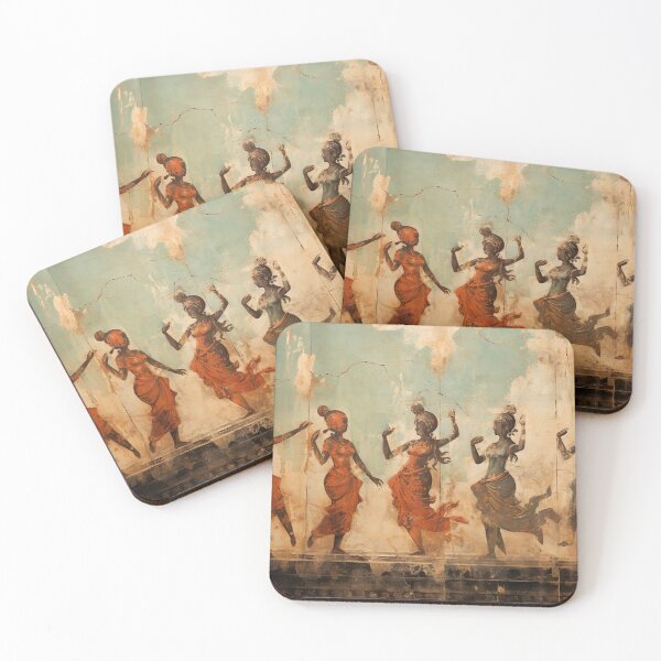 Item preview, Ancient Khmer - Apsaras Dancers designed and sold by KootenayDesigns.