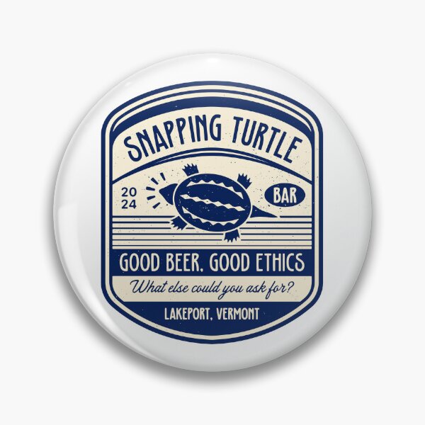 Item preview, Snapping Turtle Emblem designed and sold by Lagelantee.