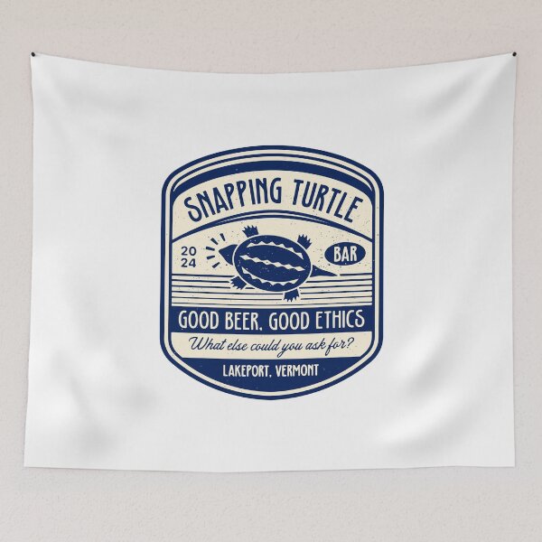 Item preview, Snapping Turtle Emblem designed and sold by Lagelantee.