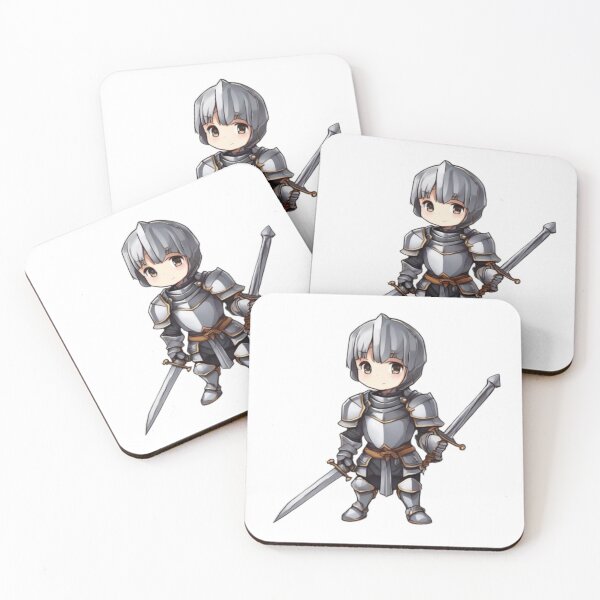Item preview, Brave Little Knight - Kawaii Warrior Sticker designed and sold by MarkLines.