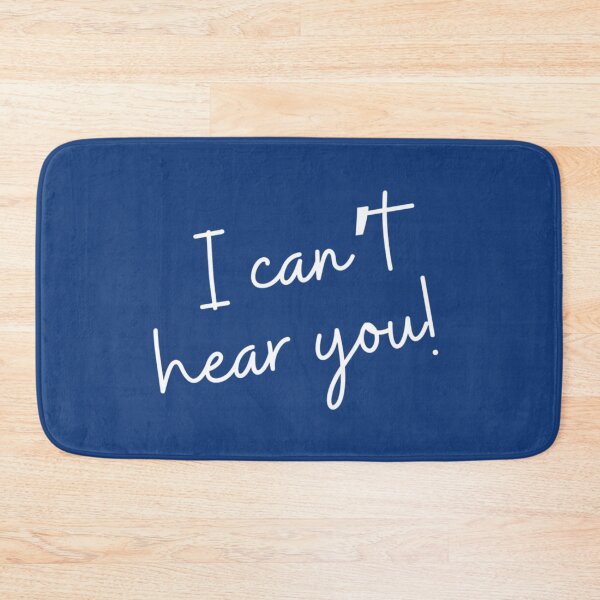 Item preview, I can’t hear you! designed and sold by Kid Wits Ink  "Wise enough to leave a lasting impression!".