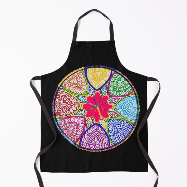 Item preview, Mandala vintage colorful with flowers designed and sold by MandalasLovers.