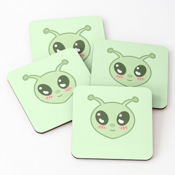 Item preview, Cute green alien designed and sold by Low_Iq_Party.