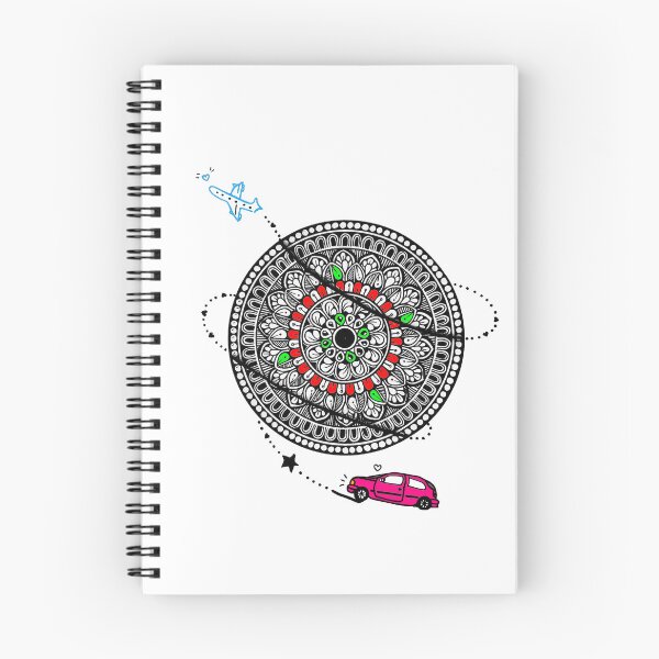 Item preview, Mandala artwork travel by car to plane designed and sold by MandalasLovers.