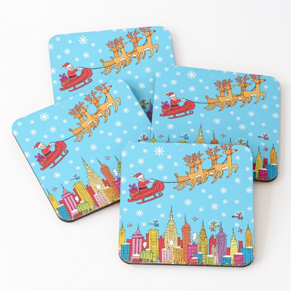 Item preview, New York City Christmas designed and sold by Traveldrawings.