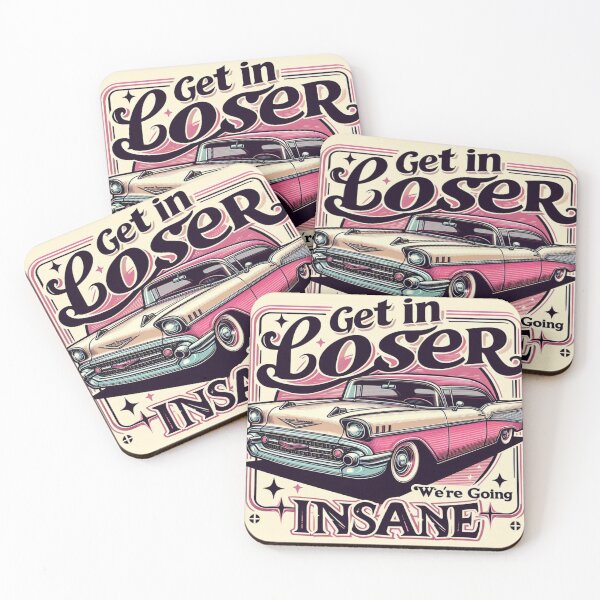 Item preview, Get in Loser We're going Insane  designed and sold by Stitched-Krim.
