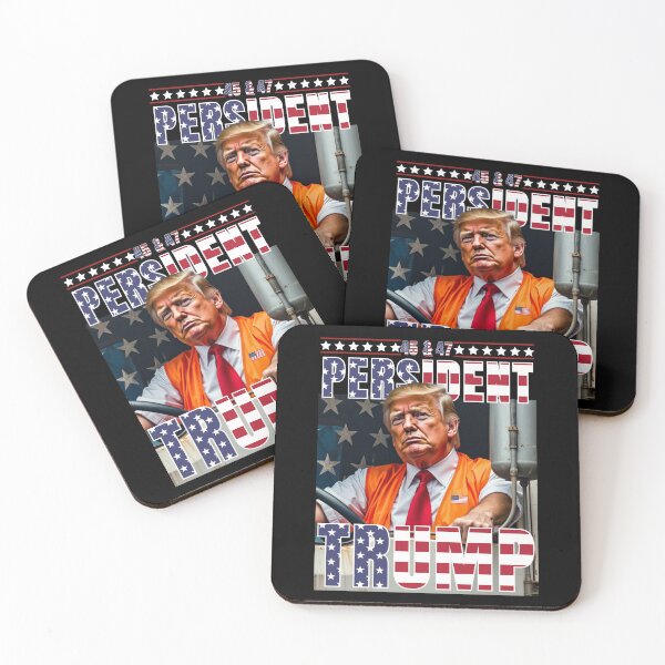 Item preview, Garbage Man, 45 47 President Trump designed and sold by Roy & Tiffany.