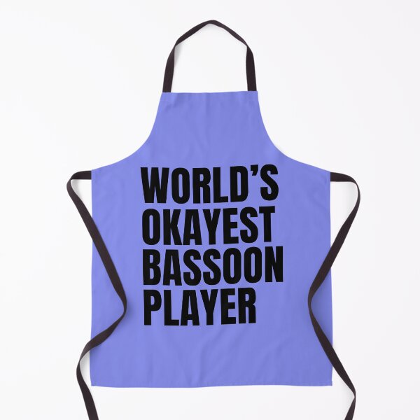 Item preview, World's Okayest Bassoon Player - Black designed and sold by Cutsandsparks.