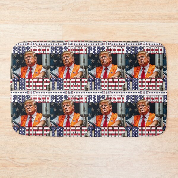 Item preview, America's Favorite Garbage Man, 47 President Trump designed and sold by Roy & Tiffany.