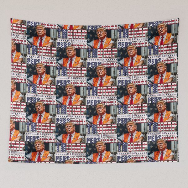 Item preview, America's Favorite Garbage Man, 47 President Trump designed and sold by Roy & Tiffany.