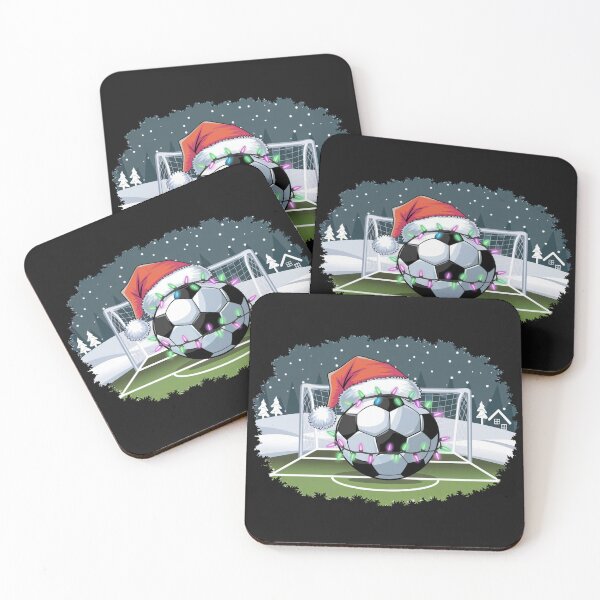 Item preview, Christmas Soccer Ball | Festive Football Holiday Design designed and sold by cabana.space.