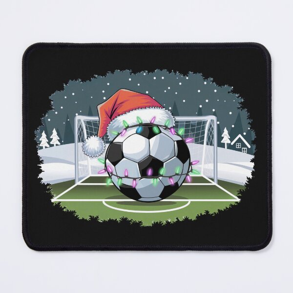 Item preview, Christmas Soccer Ball | Festive Football Holiday Design designed and sold by cabana.space.