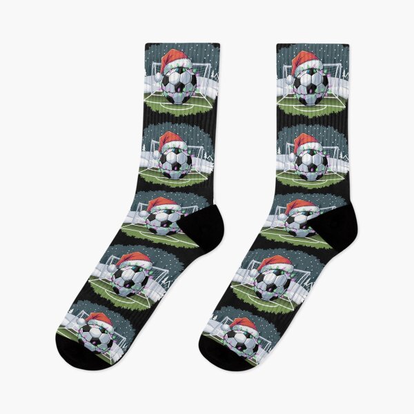 Item preview, Christmas Soccer Ball | Festive Football Holiday Design designed and sold by cabana.space.