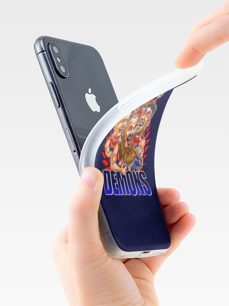 Melbourne Demons team design - AFL - Pickett Fritsch, Gawn, Petracca iPhone Case