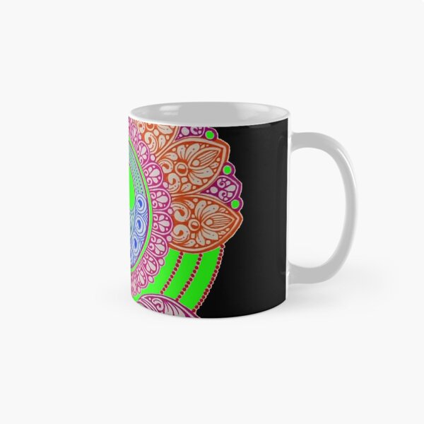 Item preview, Mandala with peacock inside handart designed and sold by MandalasLovers.