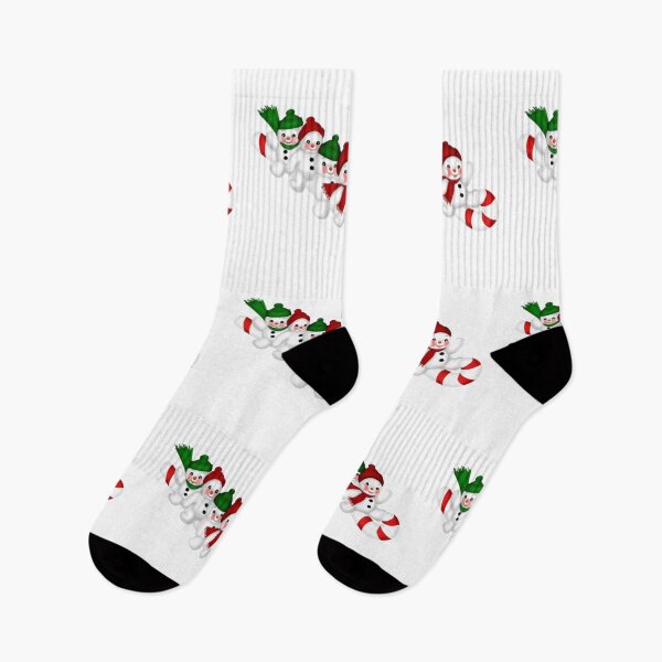 Item preview, Snowmen on candy cane designed and sold by Mara's designs.