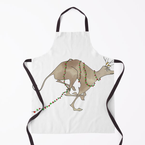 Item preview, Sneaky festive greyhound no background designed and sold by Shortboypaints.