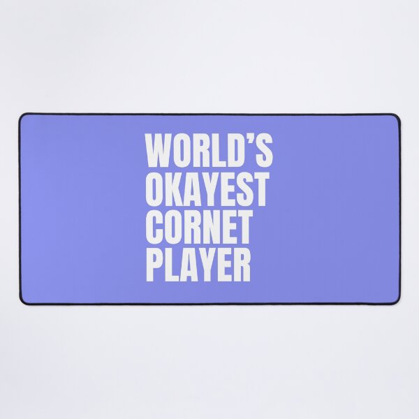 Item preview, World's Okayest Cornet Player - White designed and sold by Cutsandsparks.