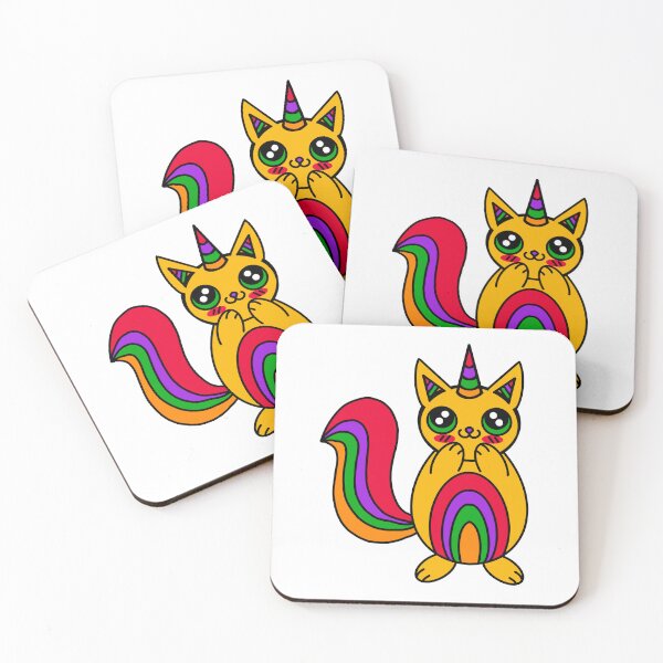 Item preview, Rainbow Cat Unicorn  designed and sold by missmann.