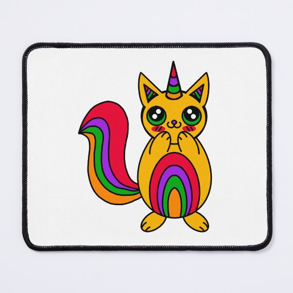 Item preview, Rainbow Cat Unicorn designed and sold by missmann.