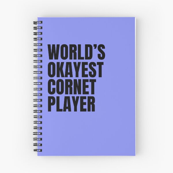 Item preview, World's Okayest Cornet Player - Black designed and sold by Cutsandsparks.