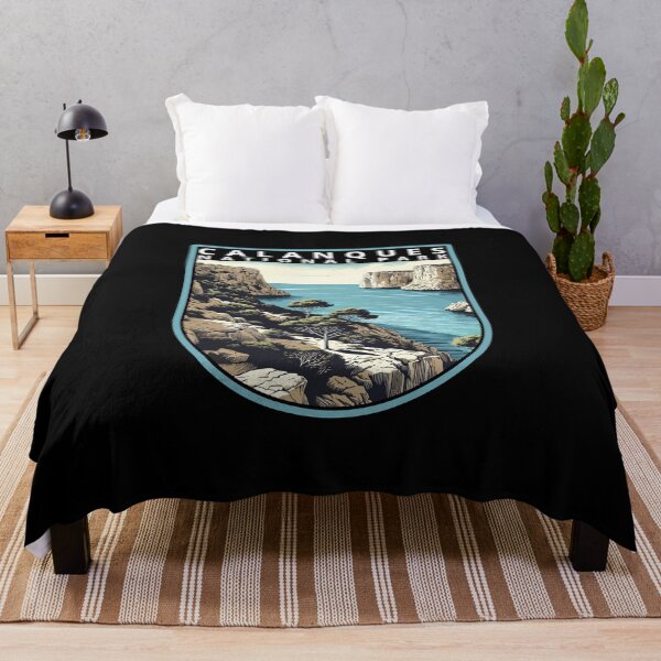 Item preview, Calanques National Park Skyline designed and sold by MaateoDesign.