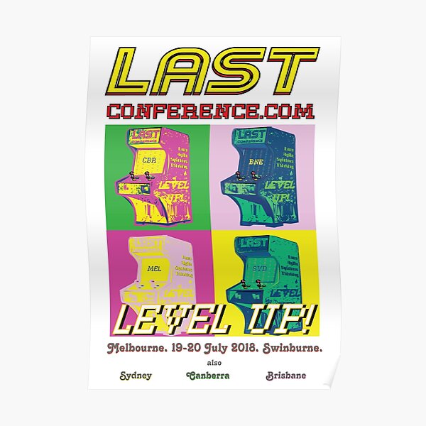 LAST Conference MEL 2018. Poster and Art. Poster
