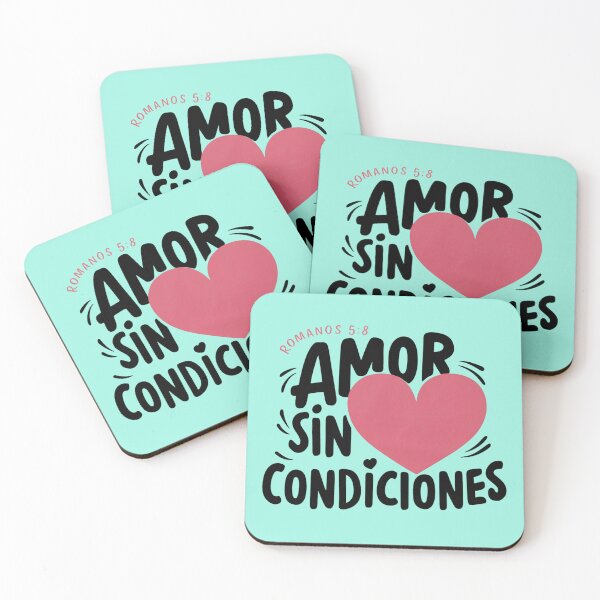 Item preview, Amor Sin condición - Romanos 5:8 designed and sold by Akaii-Design.