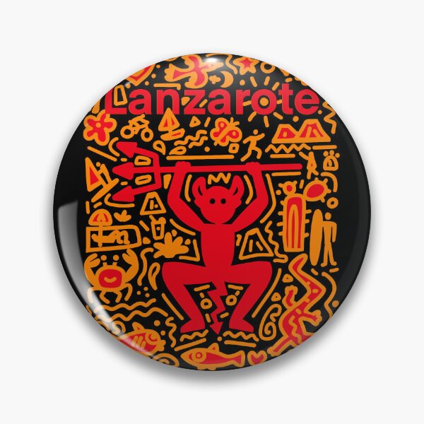 Item preview, Diablo de Lanzarote designed and sold by Traveldrawings.