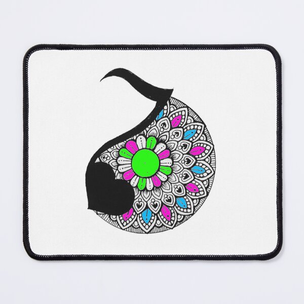 Item preview, Half mandala half music penartwork designed and sold by MandalasLovers.