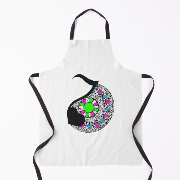 Item preview, Half mandala half music penartwork designed and sold by MandalasLovers.