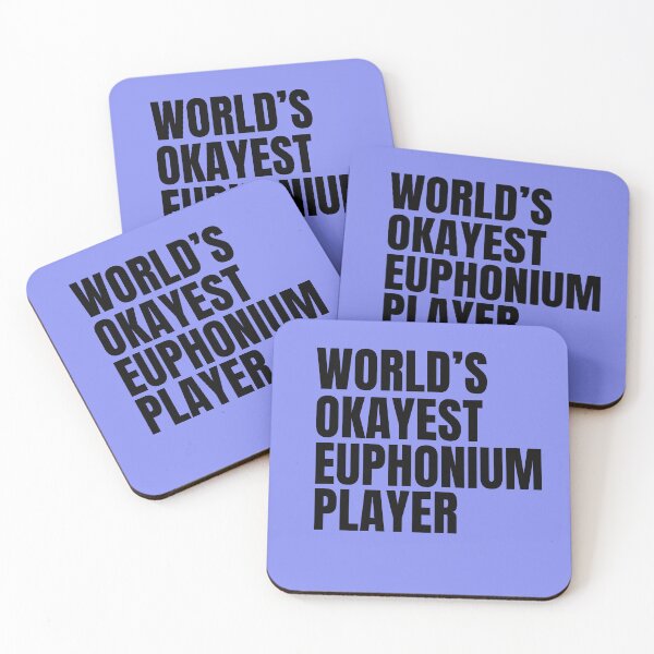 Item preview, World's Okayest Euphonium Player - Black designed and sold by Cutsandsparks.