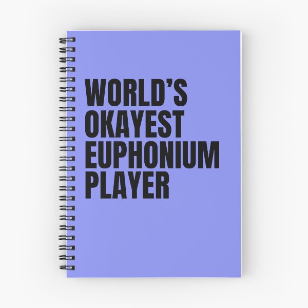 Item preview, World's Okayest Euphonium Player - Black designed and sold by Cutsandsparks.
