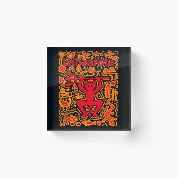 Item preview, Diablo de Lanzarote designed and sold by Traveldrawings.