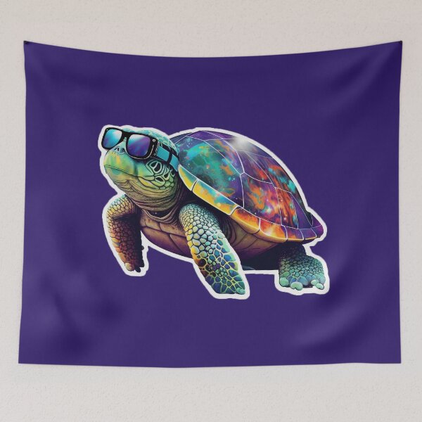 Item preview, Galaxy Shell Turtle: A Splash of Cool designed and sold by Hakubiya.