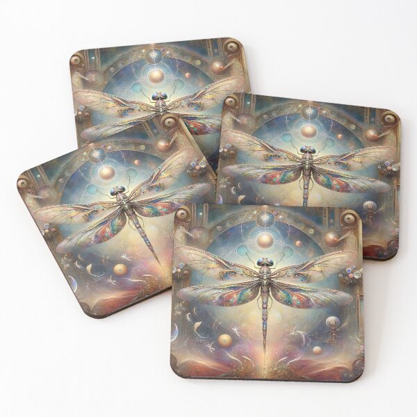 Item preview, The Cosmic Dragonfly designed and sold by ArtPrintsUSA.