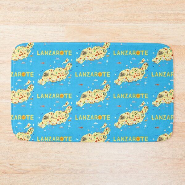 Item preview, Lanzarote Islas Canarias España designed and sold by Traveldrawings.