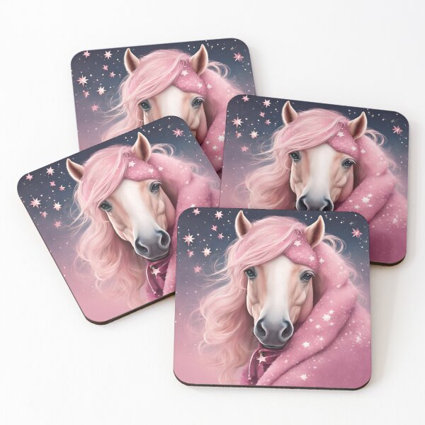 Item preview, Pony rosa envuelto en estrellas designed and sold by Fat Pony.