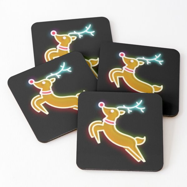 Item preview, Neon reindeer  designed and sold by Mara's designs.
