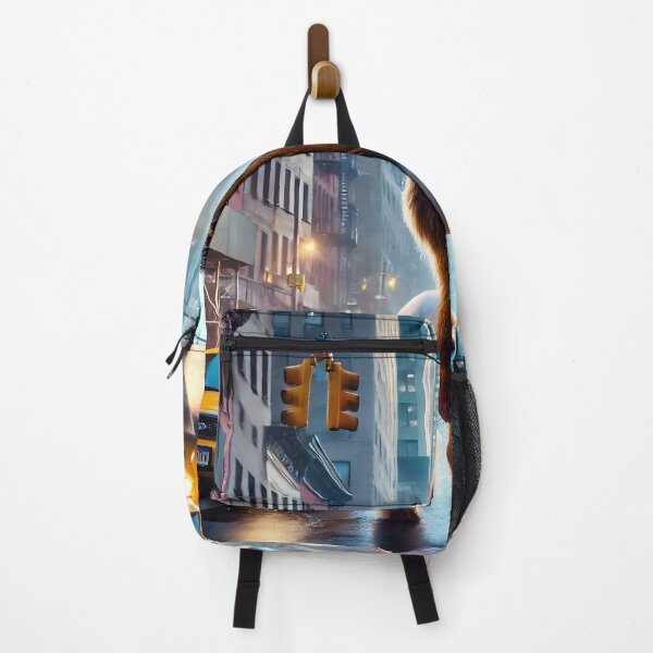 Item preview, The Mythic Commute Unicorn designed and sold by ArtPrintsUSA.
