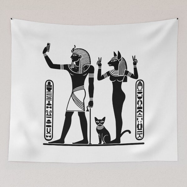 Item preview, Egyptian selfie 2 designed and sold by TheJackDaw.
