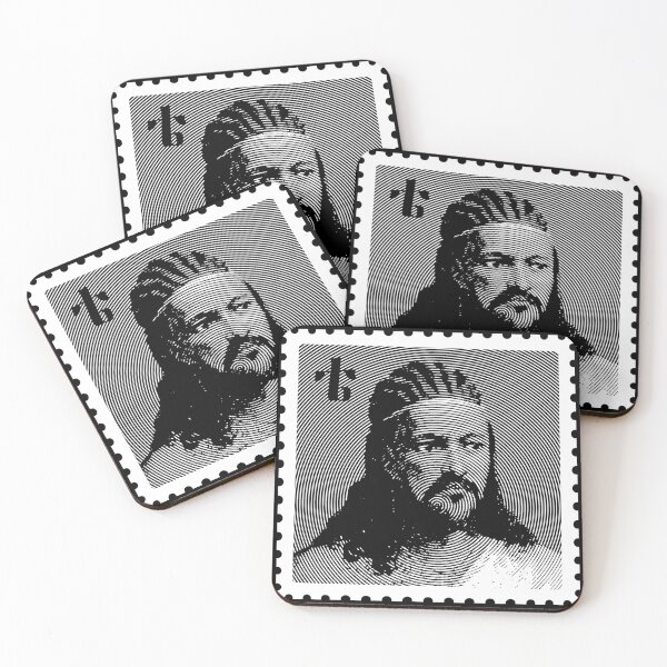 Item preview, Emperor Tewodros II Stamp designed and sold by EthioArtStore.